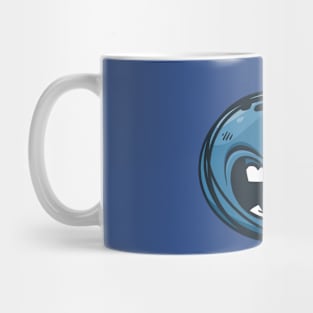 blue bomb Mug